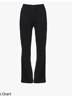 SPANX Black Flare Jean Size Large